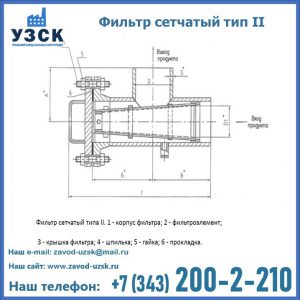 Фильтр сетчатый ФС по Т-ММ-11-2003 в Мытищах
