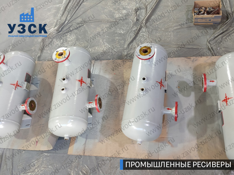 фотография емкостных ресиверов газа Мытищи