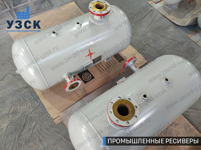 фотография промышленных ресиверовдля газа Мытищи